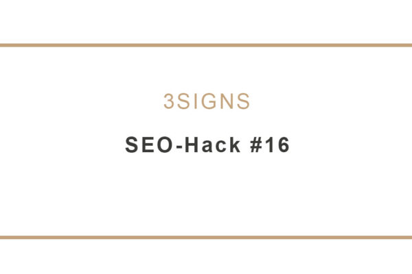 SEO-Hack #16 - Content strukturieren und auszeichnen